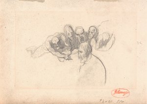 キリストの誘惑 作： George Romney